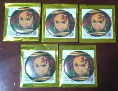 鬼滅の刃 キャラバッジコレクションA 缶バッジ 竈門炭治郎 5点