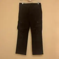 MEN'S BIGI/パンツ/焦茶/ダークブラウン/無地