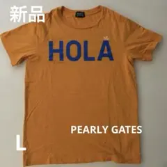 PEARLY GATES 新品　普段着OK！　半袖　Tシャツ　Lのサムネイル