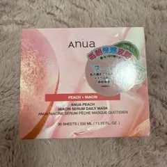 【新品】アヌア　桃ナイアシンセラムデイリーマスク 30枚入