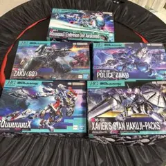 HG GQuuuuuX ガンプラ 5種セットのサムネイル