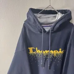 か*り様 Champion チャンピオン センターロゴ パーカー 古着 vint