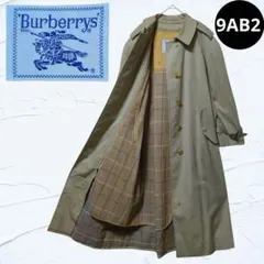 ❤希少美品❤バーバリー 2wayライナー付き ステンカラーコート 比翼 9AB2