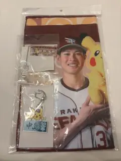 ゆ*き様 楽天イーグルス 中島大輔 選手 オリジナル タオルホルダー 2026フ ゆ*き様 楽天イーグルス 中島大輔 選手 オリジナル タオルホルダー