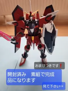 ガンプラ　HG　1/144イモータルジャスティスガンダム　組立済素組　おまけつきのサムネイル