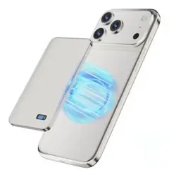 薄型 モバイル バッテリー MagSafe対応 軽量 8000mAh