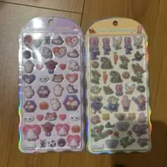 コットンパフィーシール　ズートピア　ベイマックス