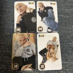 Y&U ランダムクリアトレカ ⑧⑨⑩⑬