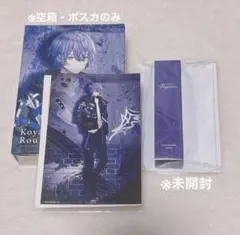 にじさんじ Anideal オードトワレ香水 小柳ロウ 空箱 ポストカード