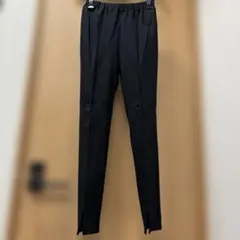 黒 スキニーパンツ ゴムウエスト