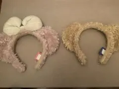ディズニー 耳付きカチューシャ セット ダッフィー シェリーメイ
