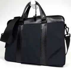 極美品 2way】ポールスミス ブリーフケース 本革 マルチストライプ A4