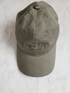 New Era 9TWENTY オリーブキャップ