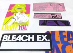 本日処分 BLEACH EX. 原画展 ＋FC限定 ステッカー セット
