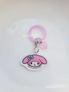 ♡サンリオマイメロディ アクリルアンブレラめじるしチャーム アクセサリー