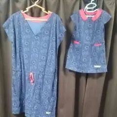 親子セットワンピースです