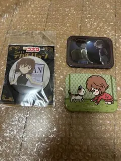 名探偵コナン　ちょいデカ缶バッジ　灰原哀　ランウェイ