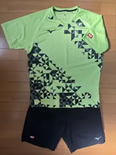 ミズノ　卓球　ウエア　ユニフォーム　上下　セット JTTA 公認　Lサイズ