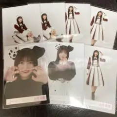 櫻坂46 サンタ いぬみみ 生写真 上村莉菜 7枚セット