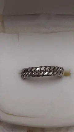本物保証！刻印有り！K18 Pt850 コンビ！D0.05ctリング！4.17g - メルカリ