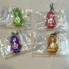 ケアベア クリアマスコットチャーム2 セミコンプセット