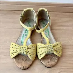 PEPITA D'ORO（ペピータドロ） スタッズ サンダル イエローのサムネイル