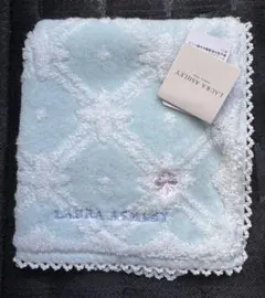 タグ付　LAURA ASHLEY ローラアシュレイ ハンカチ