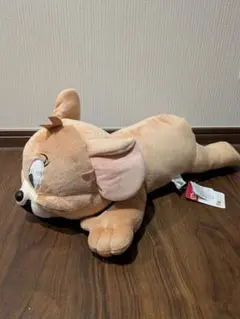 トムとジェリー　ジェリー　寝そべりぬいぐるみ
