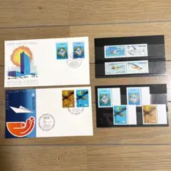 外国切手　海外切手　外国封筒　海外封筒　使用済み　コレクション　飛行機