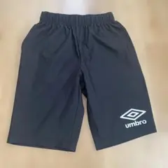 umbro ブラック ハーフパンツ 140cm サッカー