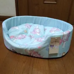 サンリオ エステル帆布 ペットソファー ベッド　約45×37×14　犬 猫のサムネイル