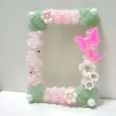 ホイップデコ 硬質カードケース デコケース トレカケース 桜 ピンク