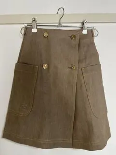 FENDI フェンディ デニム ラップスカート　36サイズのサムネイル