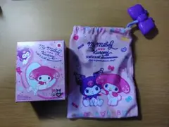 マクドナルド　マイメロディ&クロミのリボンチャームきんちゃく