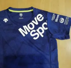 デサントMove Sport ネイビー 半袖Tシャツ　Sサイズ