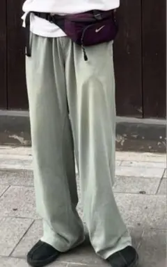 (古着)00s canterbury バギースウェットパンツ　ワイド　極太