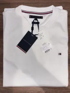 【新品未使用】TOMMY HILFIGER ホワイト Tシャツ XL