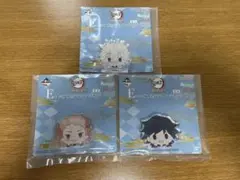 一番くじ 鬼滅の刃 みててねアクリッツマスコット 不死川実弥 錆兎 冨岡義勇