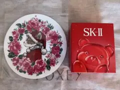 SK-II ベアジュエリートレイ　ぴてくま　＆　高島屋クリスマスオーナメント