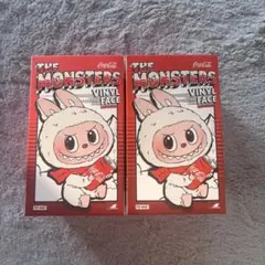 Coca-Cola Vinyl Gundo Face 2個セット ラブブ 未開封