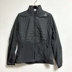 ✨人気✨ リーボック【Ｌ】アウター ジャケットジップアップ トップス 黒