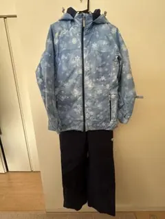 スノーボードウェアセット（青/ネイビー）