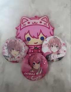 すとぷり さとみ 缶バッチセット