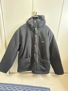 Leo フード付きダウンジャケット Mサイズ 黒