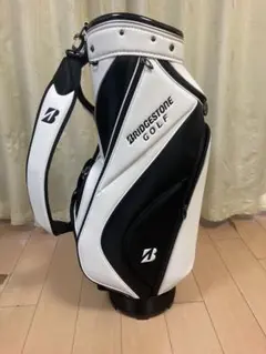 BRIDGESTONE GOLF キャディバッグ 白黒のサムネイル