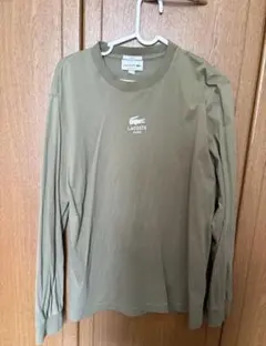LACOSTE ラコステ 長袖 Tシャツ カーキのサムネイル
