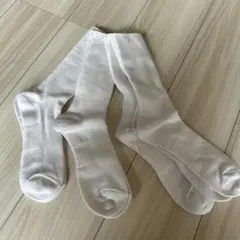 新品　スクールソックス4足セット　白　２５センチ