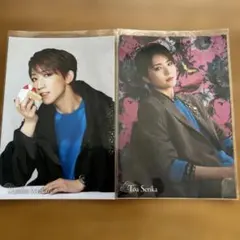カード　宝塚宙組　真風＆芹香