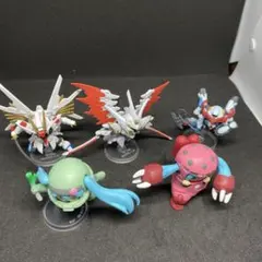 ガンダム系のガチャガチャ詰め合せ　5点セット