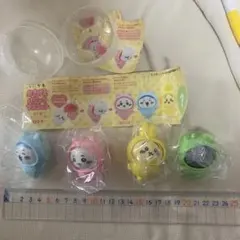 ちいかわ　パジャマパーティーズ　おきがえパジャママスコット　ガチャ　コンプ